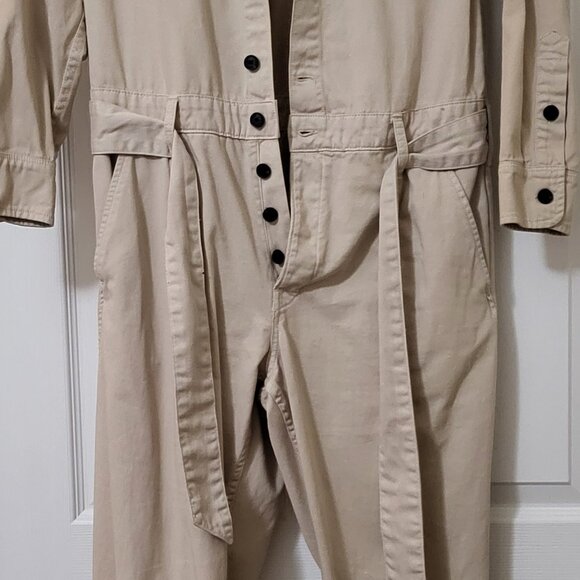 CURRENT/ELLIOTT Khaki Jumpsuit. NEVER WORN! - Picture 1 of 4